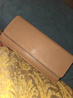 Coach Saffiano Slim Wallet